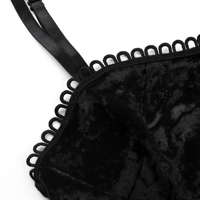 Goth Punk Style Strap Dress YY23667