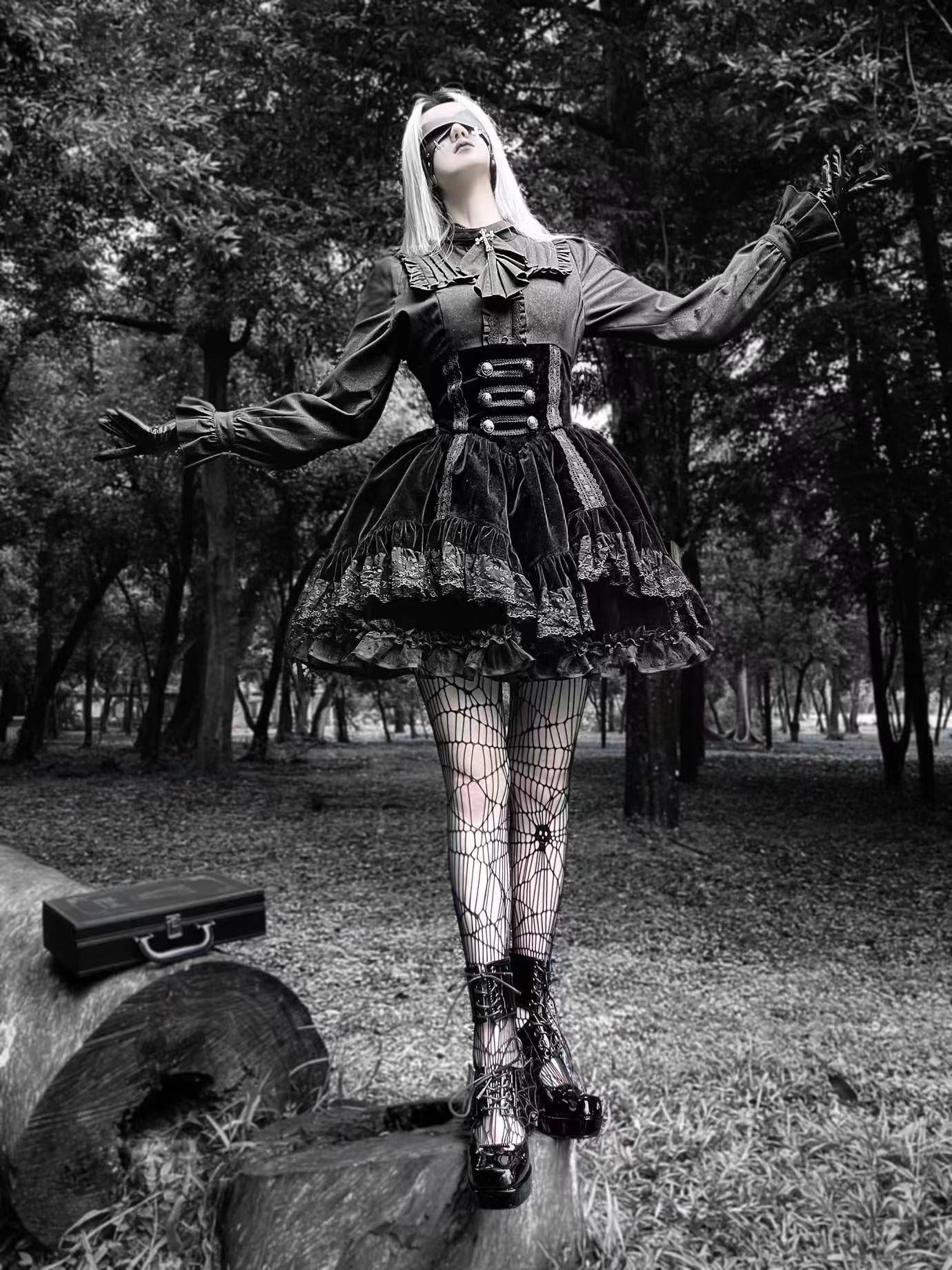 Demon Shackles Goth Punk Shoes (LB01)