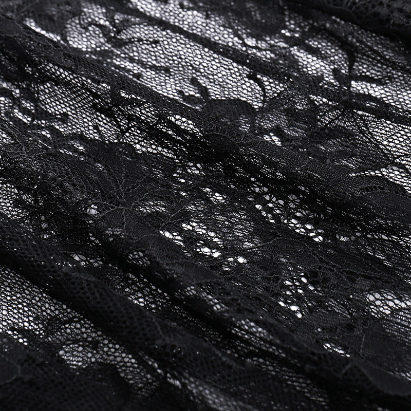 Spider Web Gothic Lace Skirt CF23682