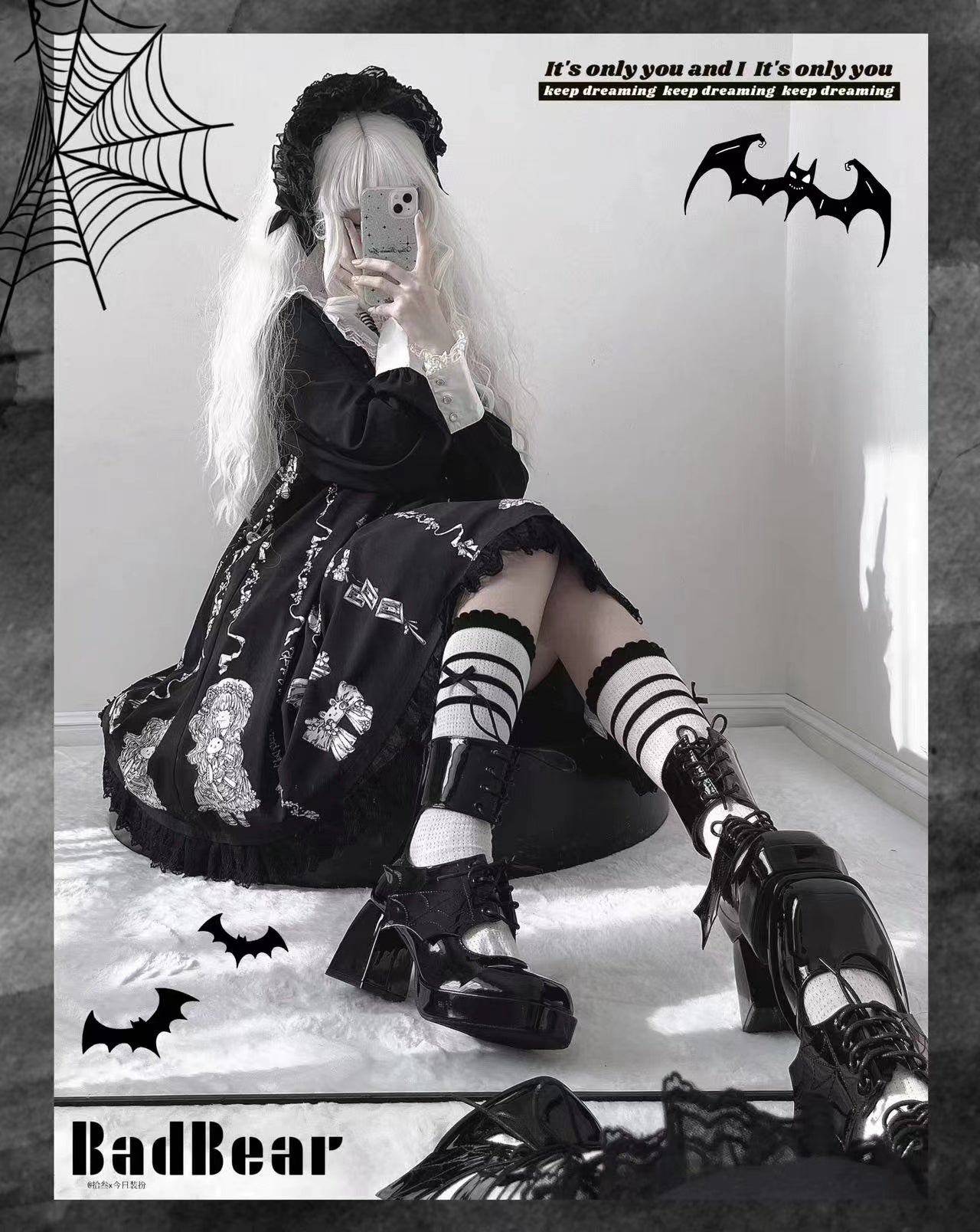 Demon Shackles Goth Punk Shoes (LB01)