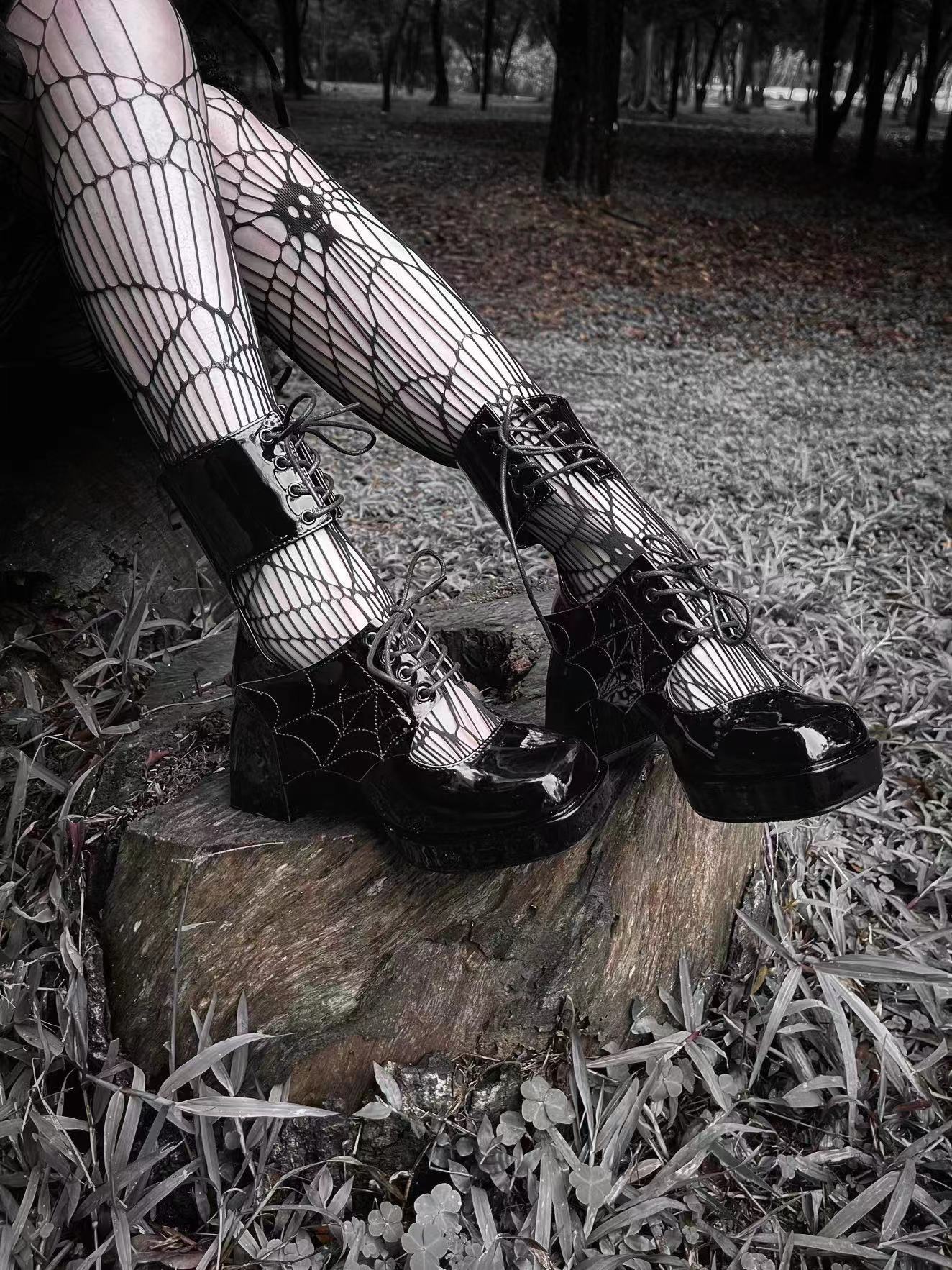 Demon Shackles Goth Punk Shoes (LB01)