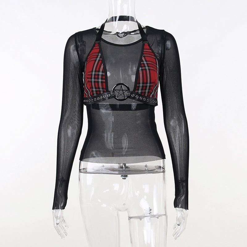 Gothic Long Sleeve Top WY23009
