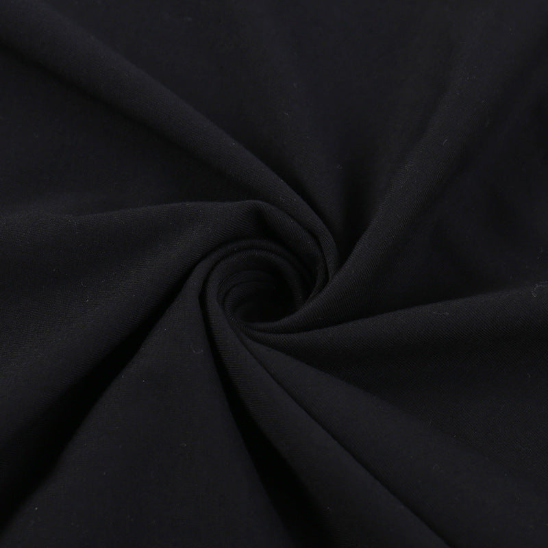 Gothic Black Bodycon Dress CF23012