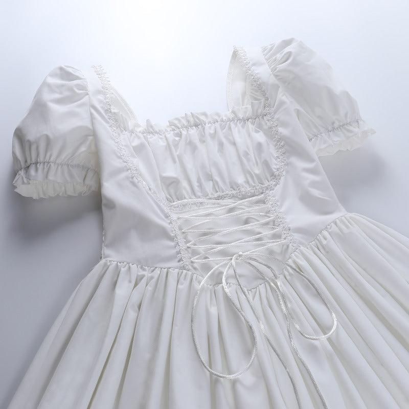 Gothic Puff Sleeve Dress CC21011