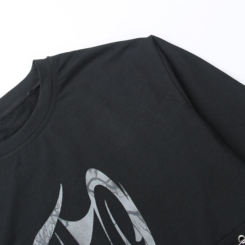 Punk Style Black Sweater CF22057