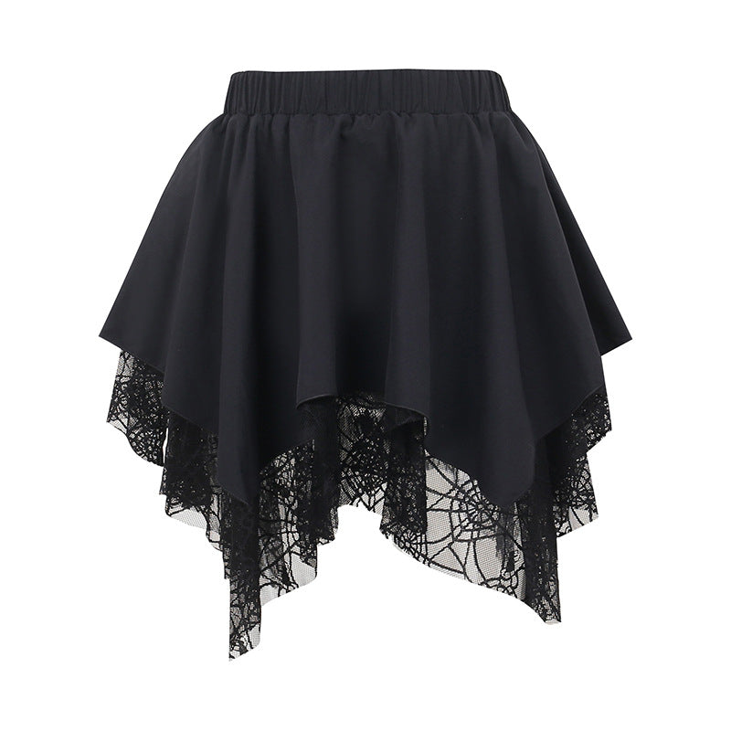 Black Gothic Skirt CF23033