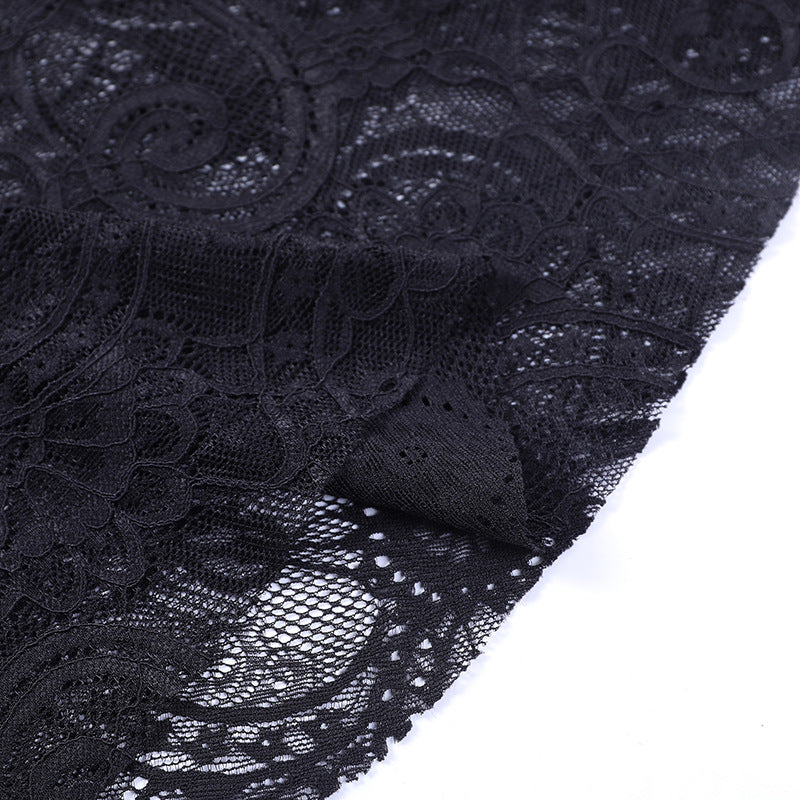 Black Lace Gothic Long Sleeve Bolero WY22038