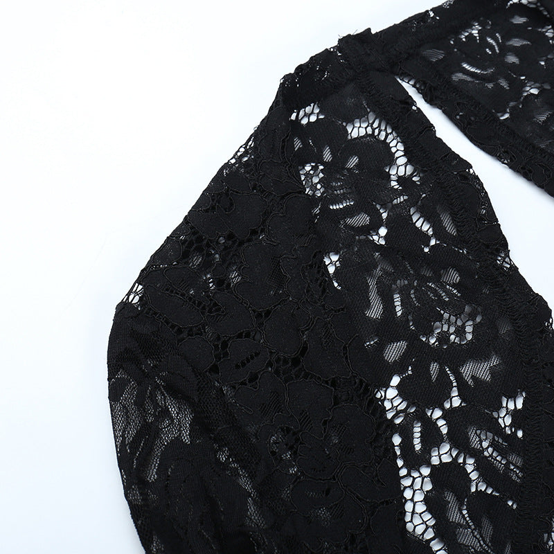Gothic Style Black Lace Bolero GS22070