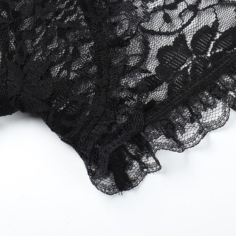 Gothic Style Black Lace Bolero XY22128