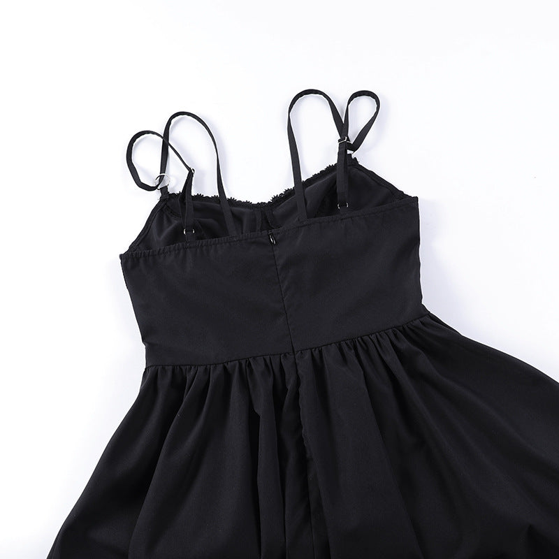 Black Gothic Lolita Corset Dress JY22542