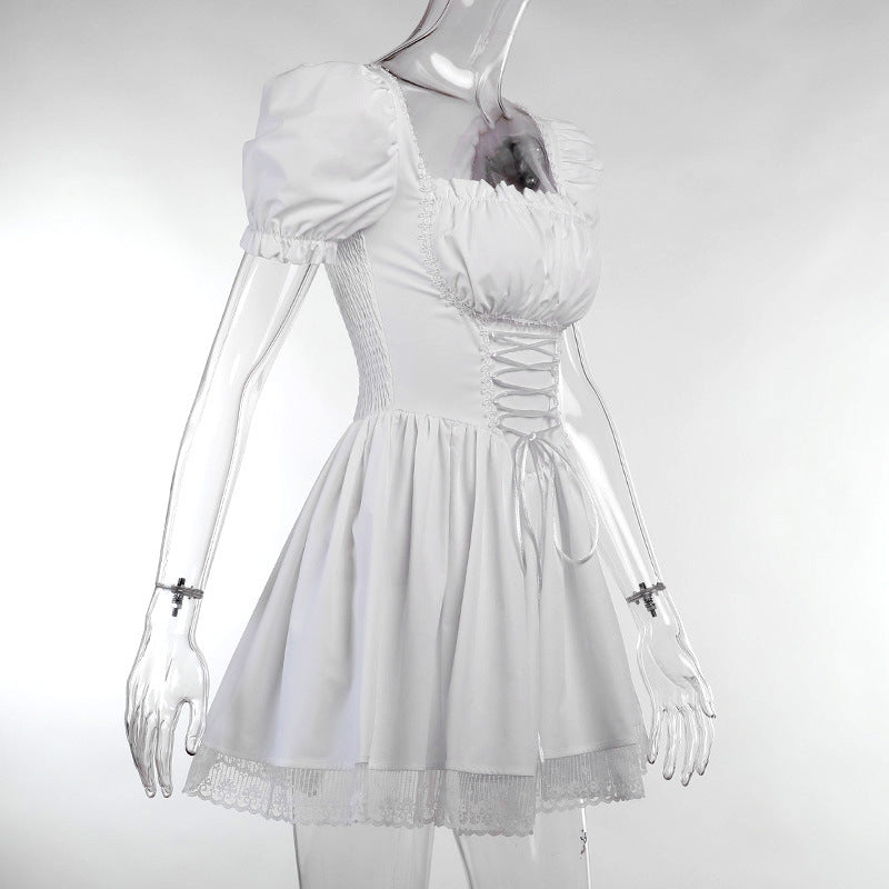 Gothic Puff Sleeve Dress CC21011