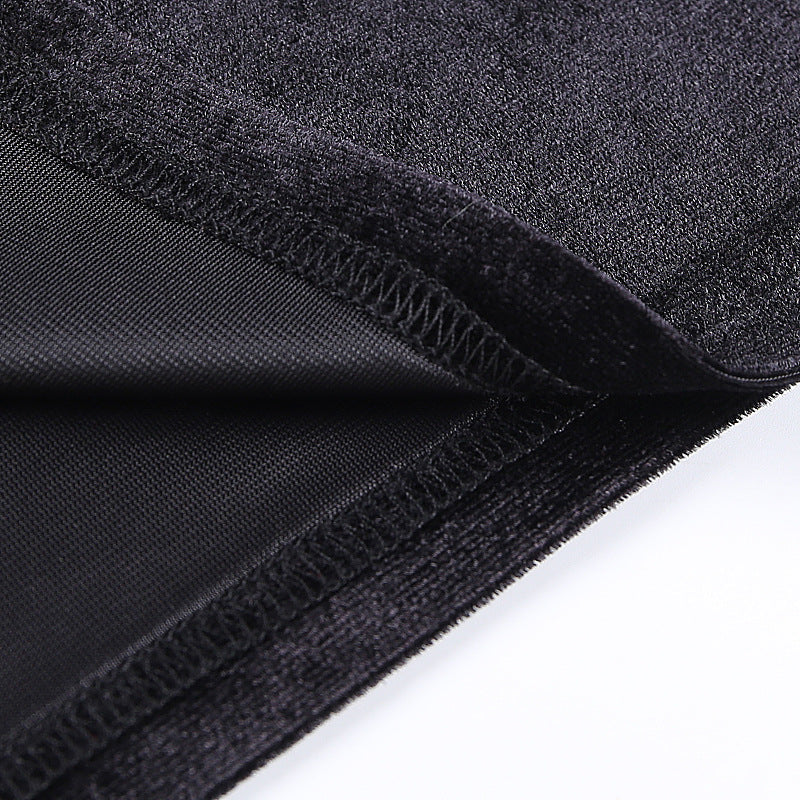 Black Gothic Long Skirt JY21507