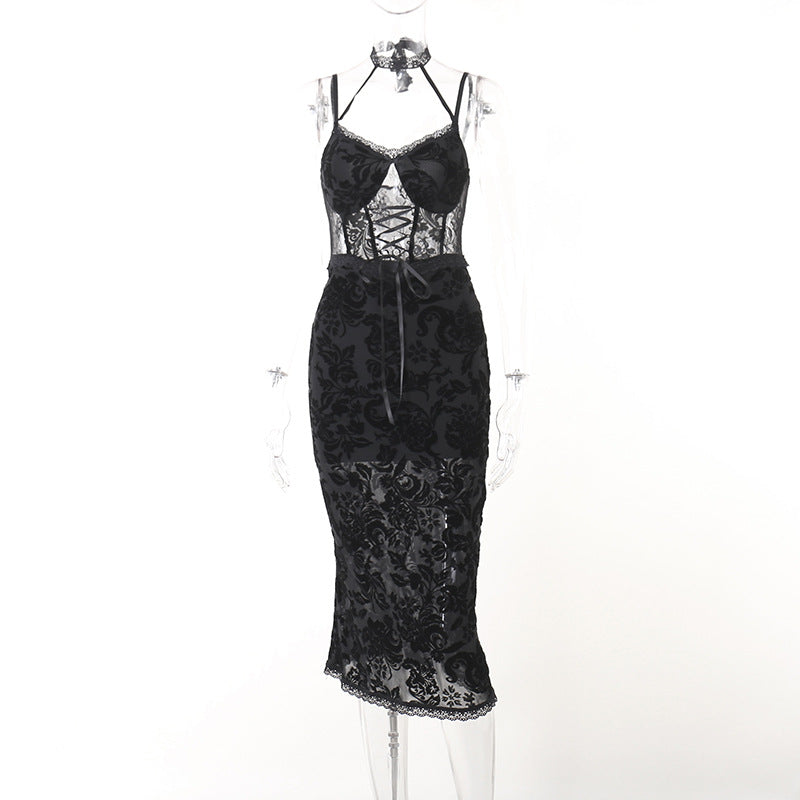 Gothic Lace Dress JY23010