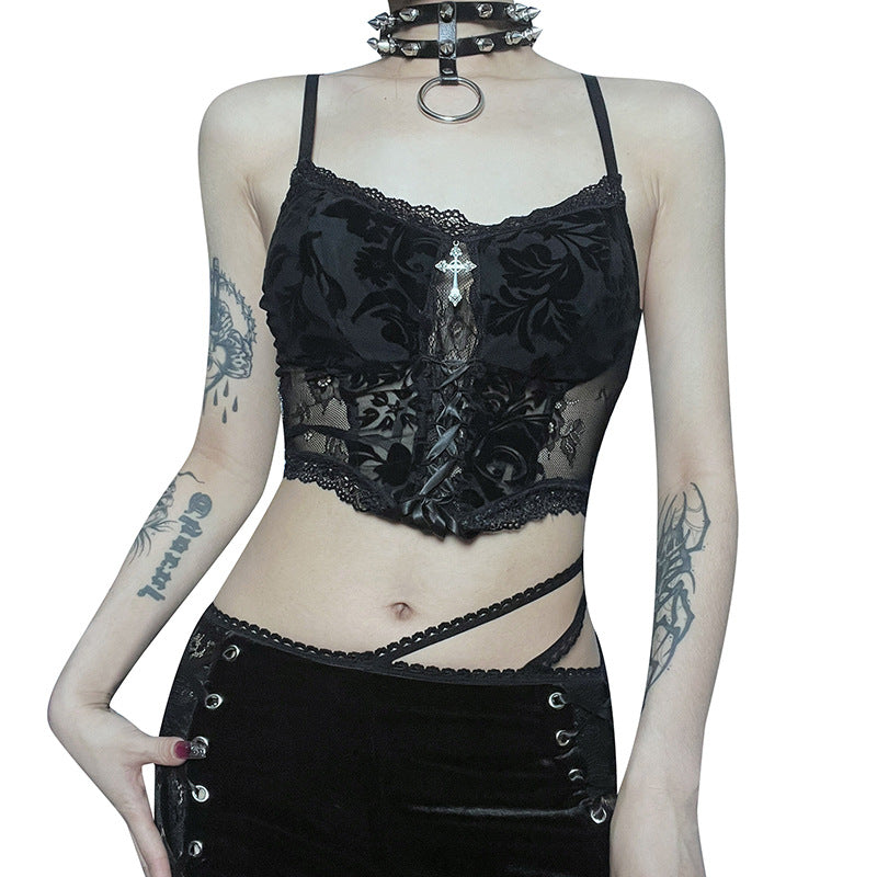 Gothic Lace amisole top JY23025