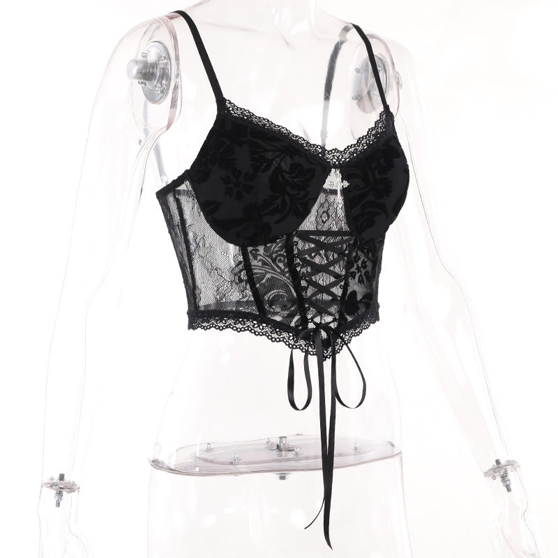 Gothic Lace amisole top JY23025