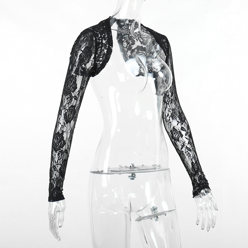 Gothic Style Black Lace Bolero GS22070
