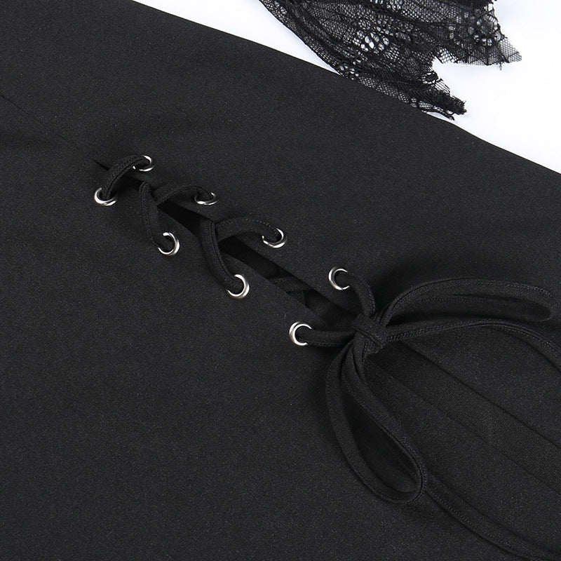 Gothic Lace Long Sleeve Dress XY22115
