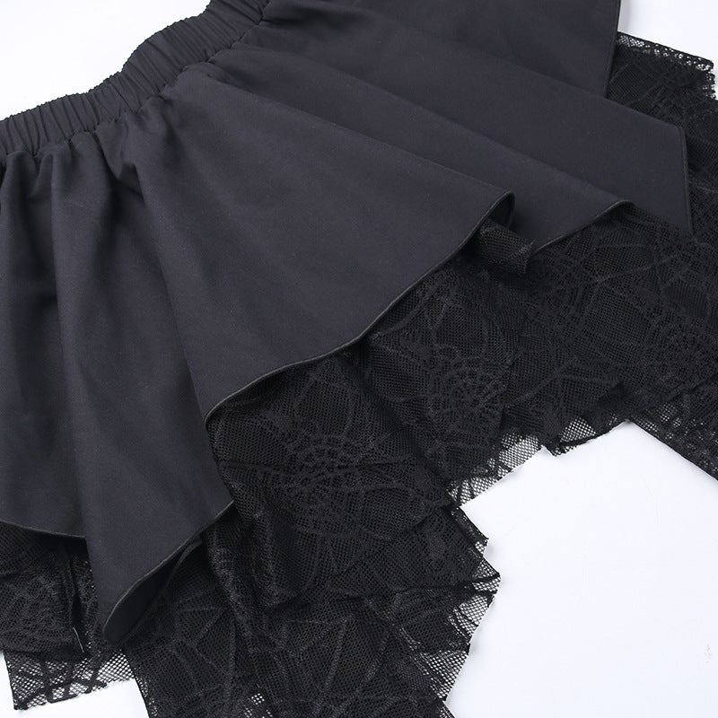 Black Gothic Skirt CF23033