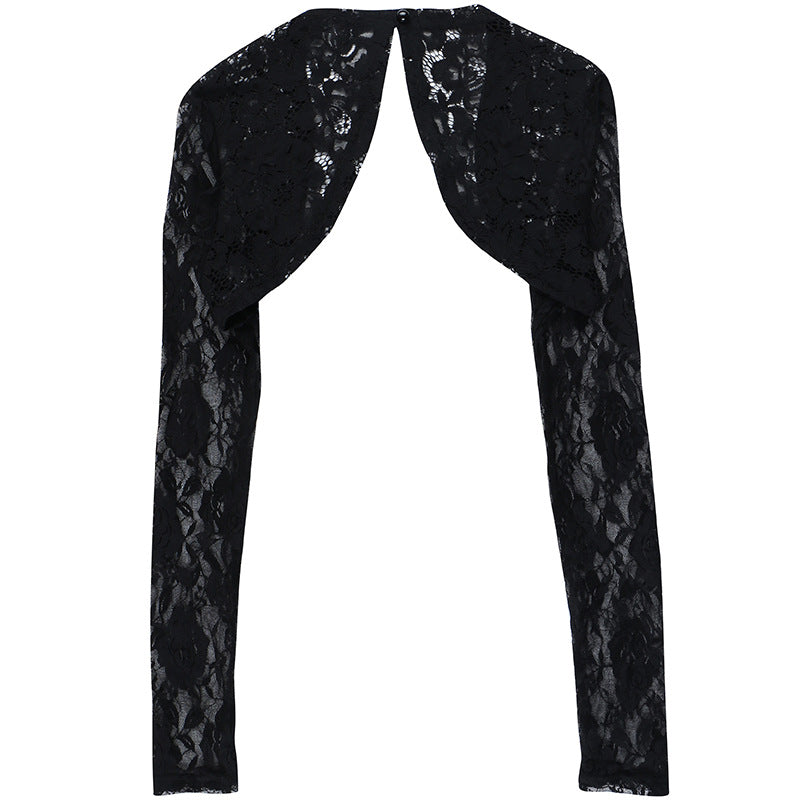 Gothic Style Black Lace Bolero GS22070