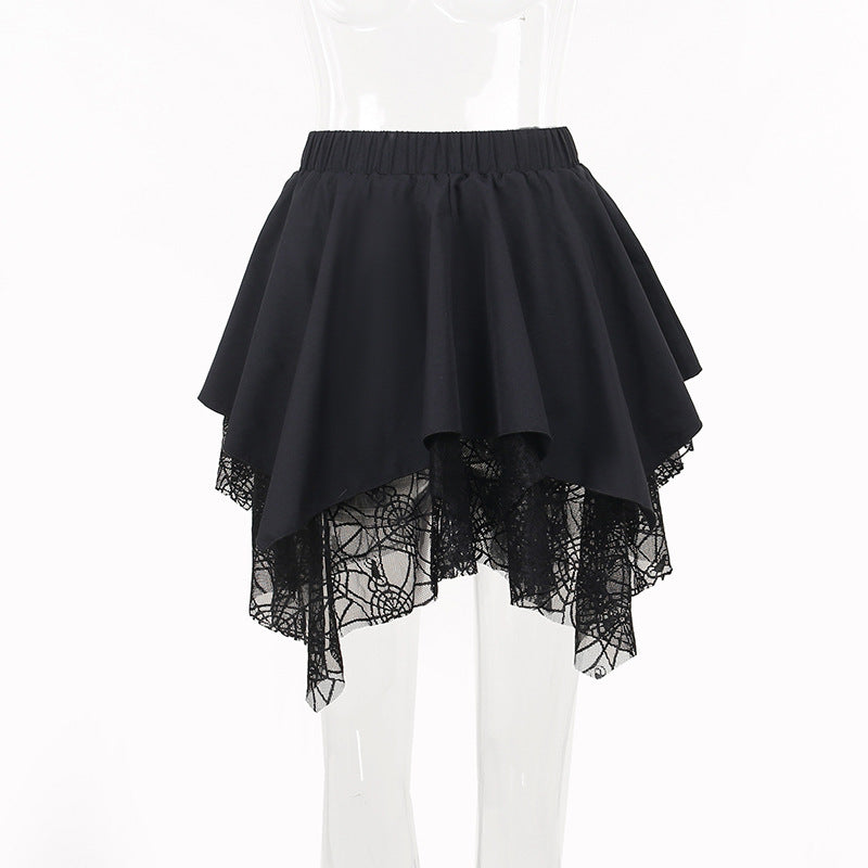 Black Gothic Skirt CF23033