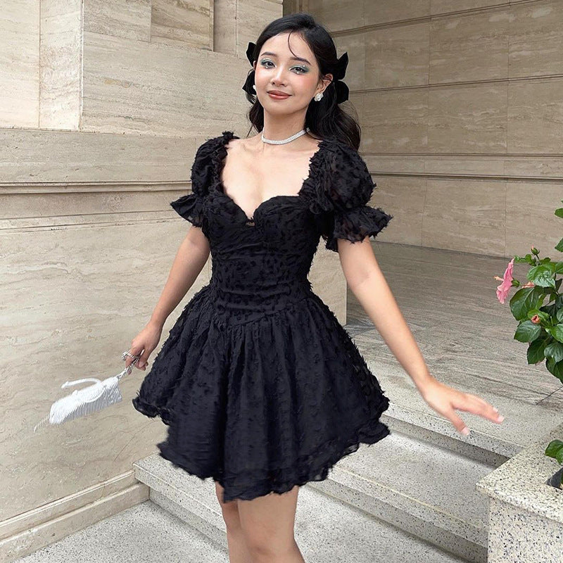 Gothic Black Dress YL23002
