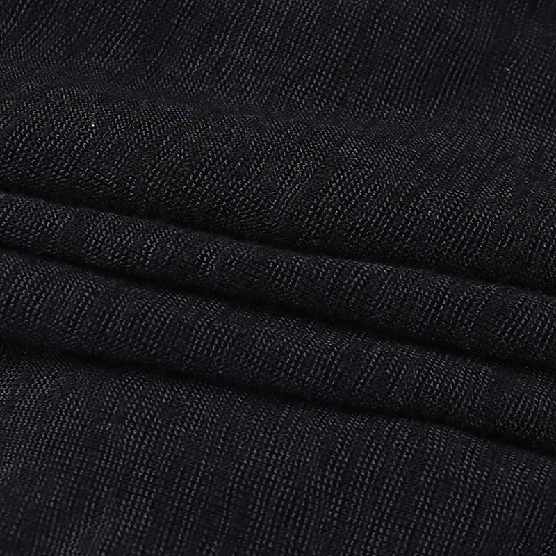 Black Punk Style Dress YY23012
