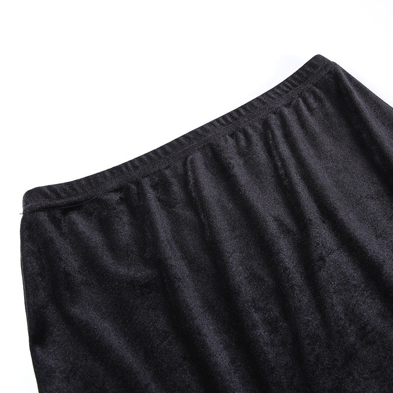 Punk Slit Skirt JY21507