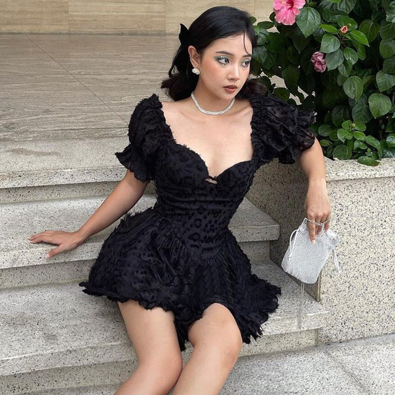 Gothic Black Dress YL23002