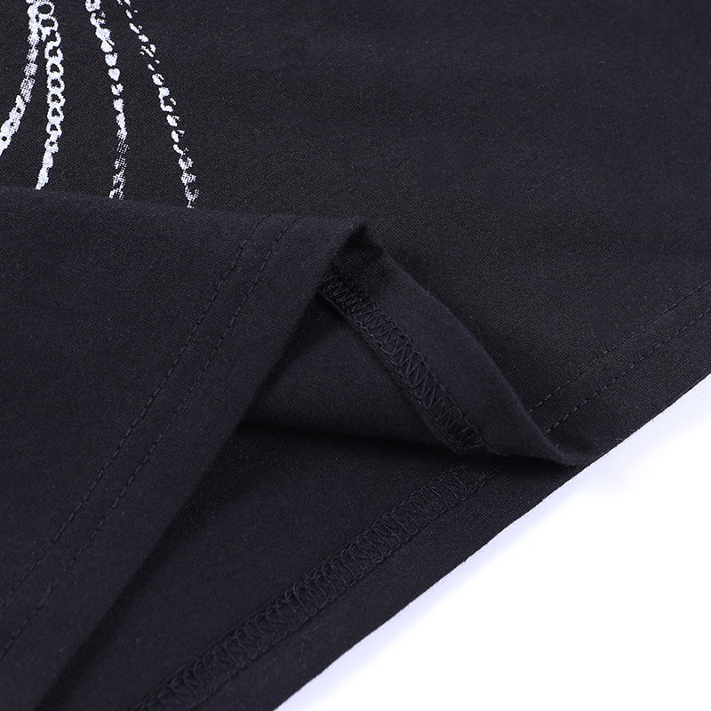 Punk Style Print Tee YJ22565
