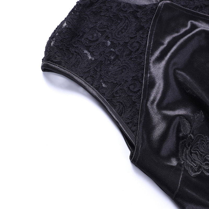 Gothic Style Black Bodycon JY22609