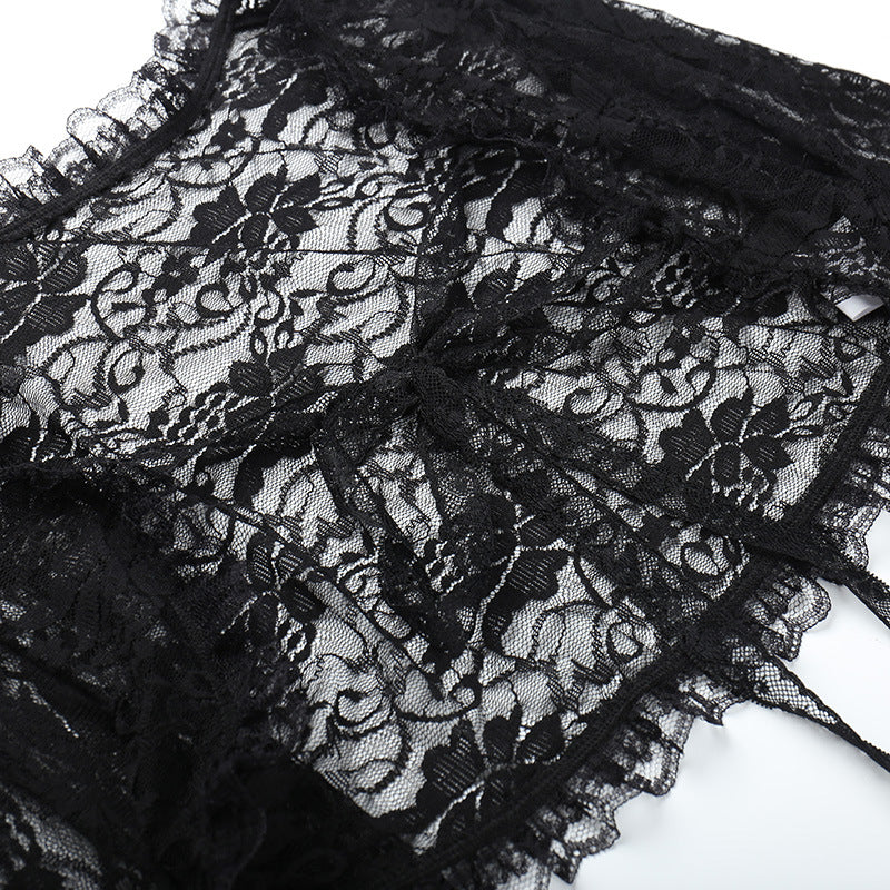 Gothic Style Black Lace Bolero XY22128