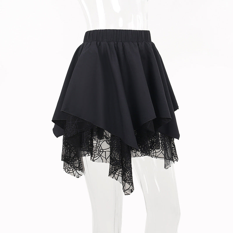 Black Gothic Skirt CF23033