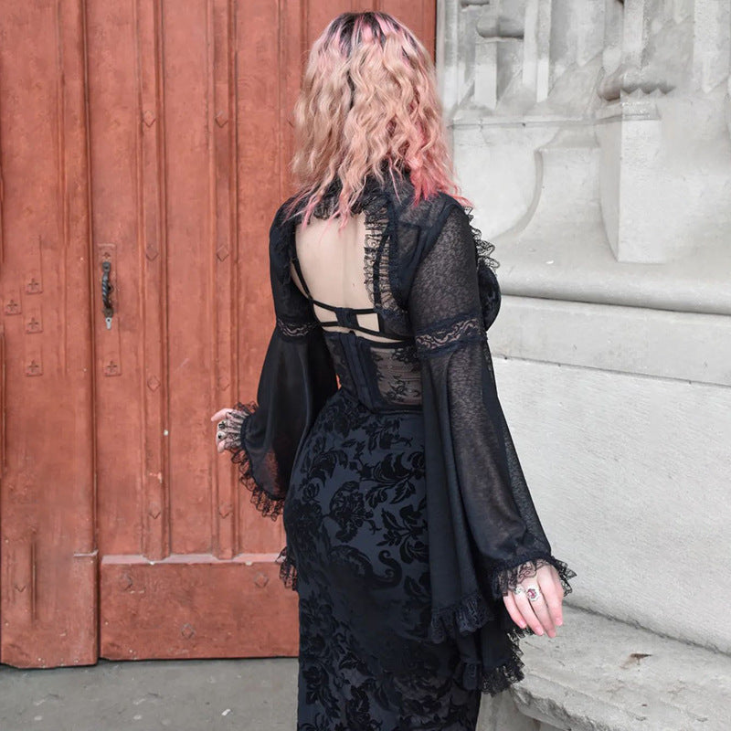 Gothic Lace Dress JY23010