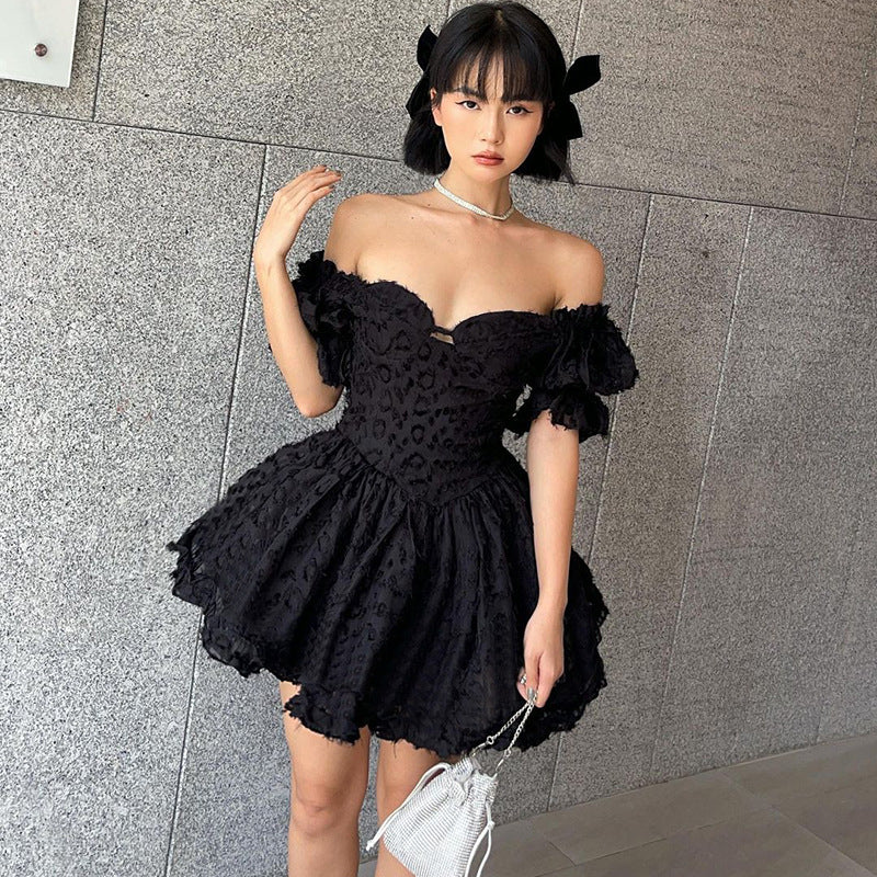 Gothic Black Dress YL23002