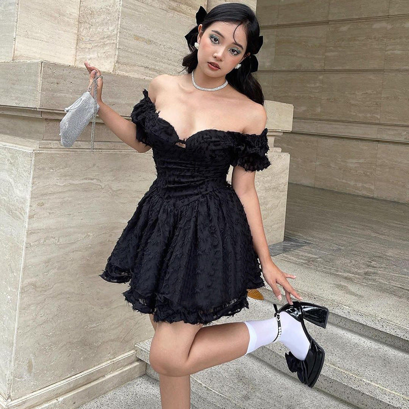 Gothic Black Dress YL23002