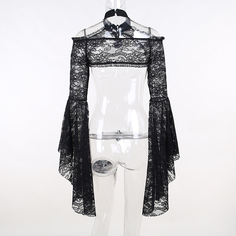 Gothic Lace Long Sleeve Bolero WY22050