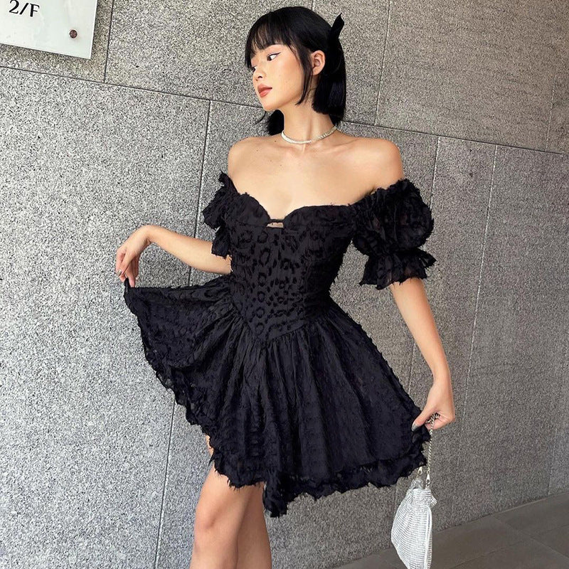Gothic Black Dress YL23002