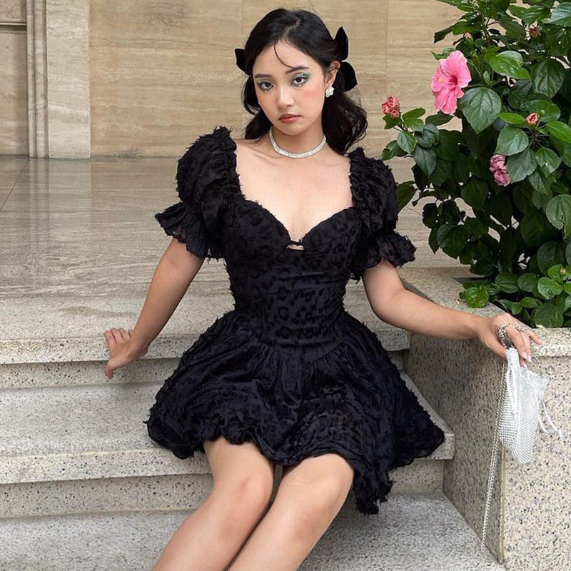 Gothic Black Dress YL23002