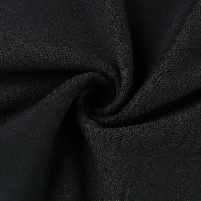 Punk Style Black Sweater CF22057