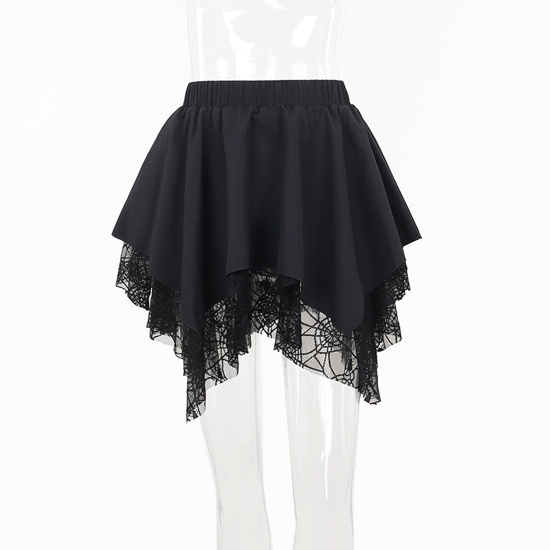 Black Gothic Skirt CF23033