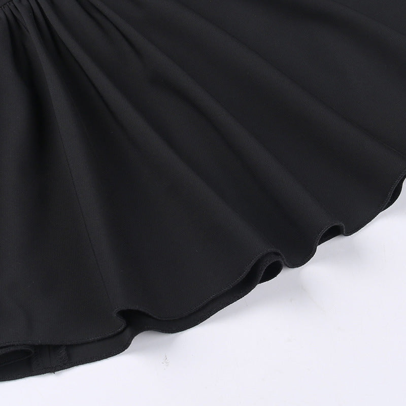 Black Strappy Dress CF23058