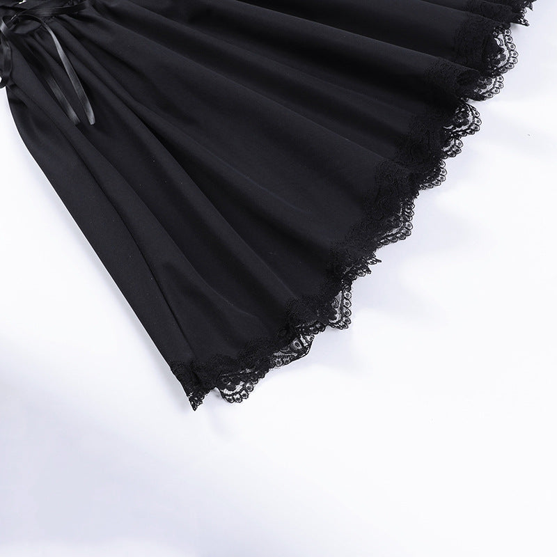 Black Gothic Lolita Corset Dress JY22542