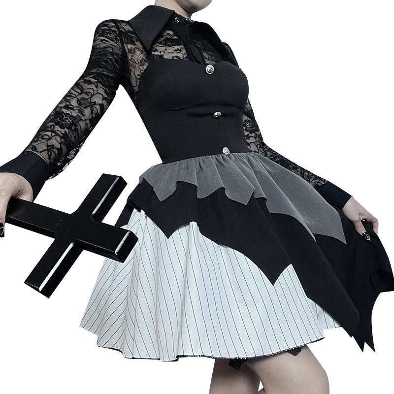 Gothic Bat Dress CF22272