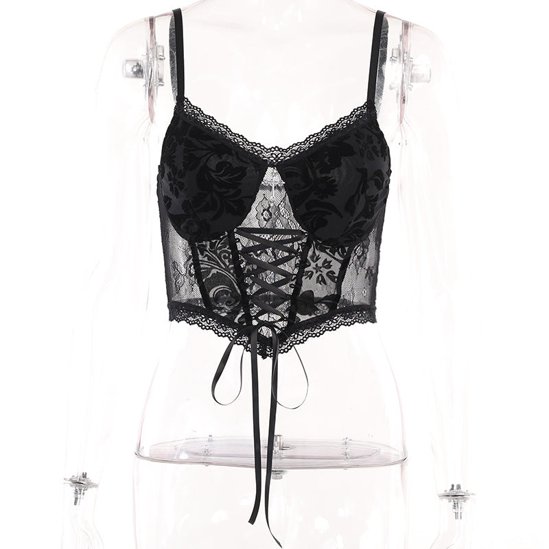 Gothic Lace amisole top JY23025