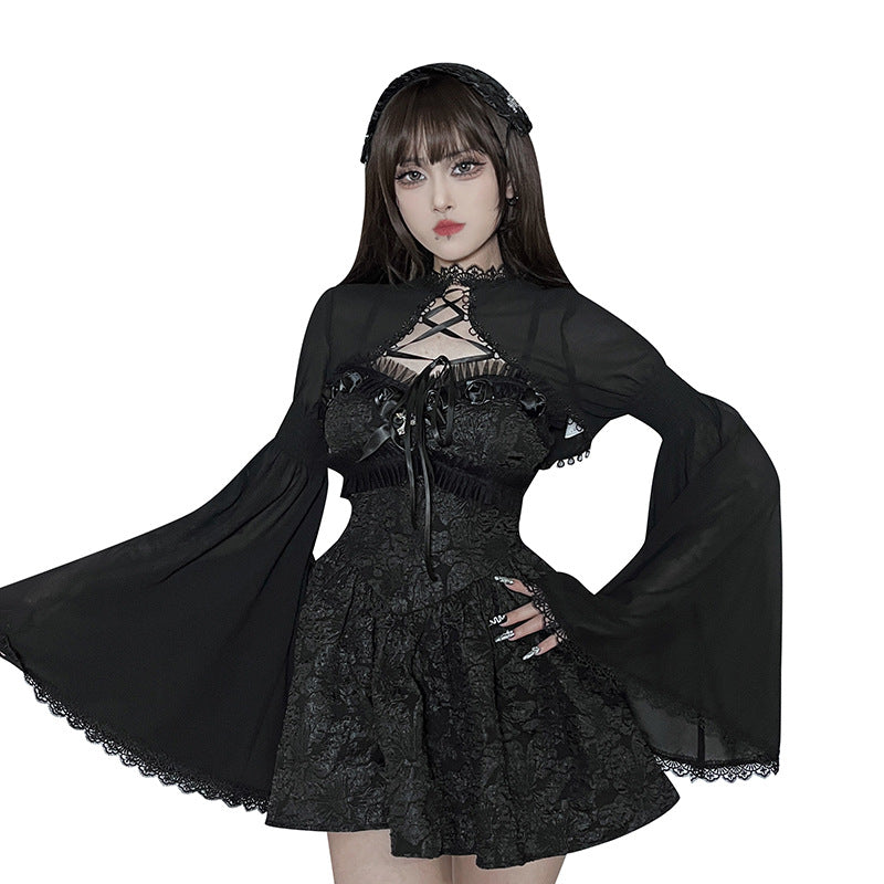 Black Gothic Bolero JY23038