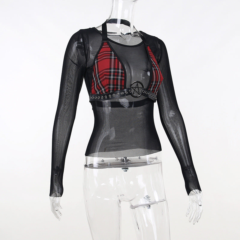 Gothic Long Sleeve Top WY23009