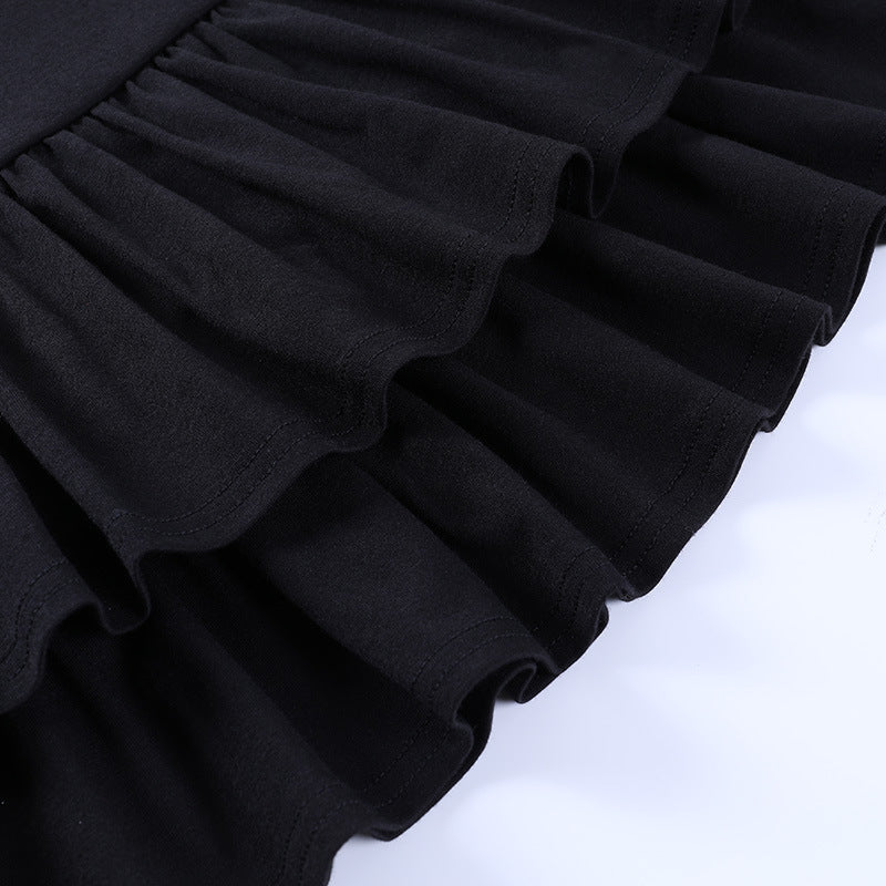 Punk Side Tie Skirt QY21034