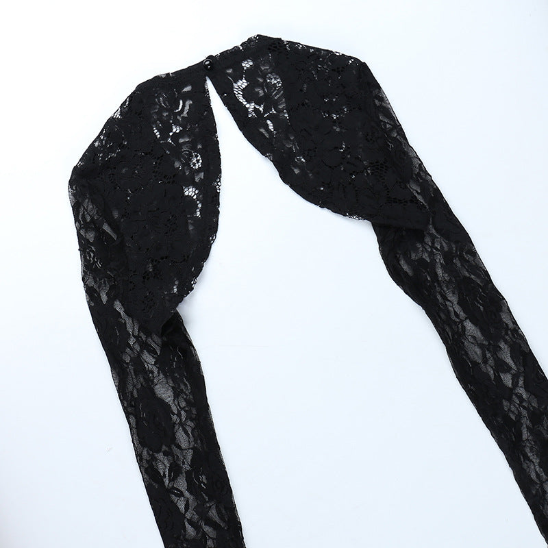 Gothic Style Black Lace Bolero GS22070