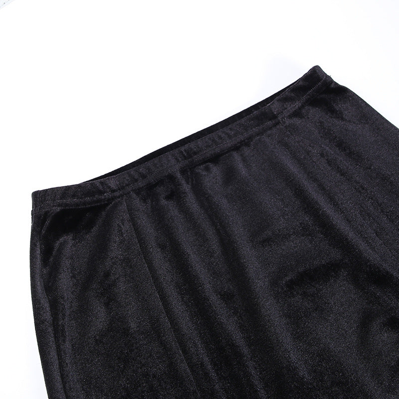 Punk Slit Skirt JY21507