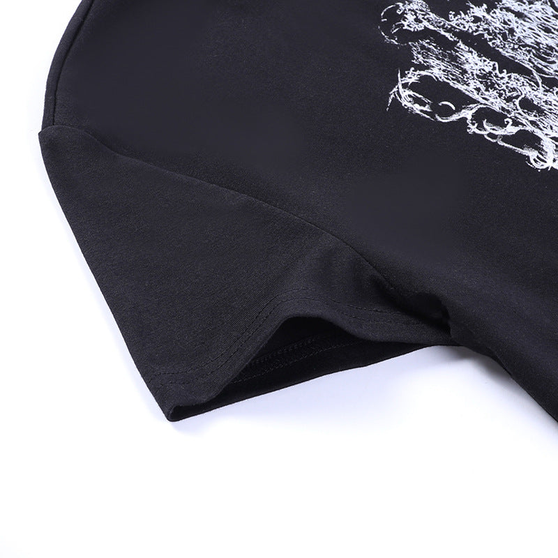 Punk Style Print Tee YJ22565